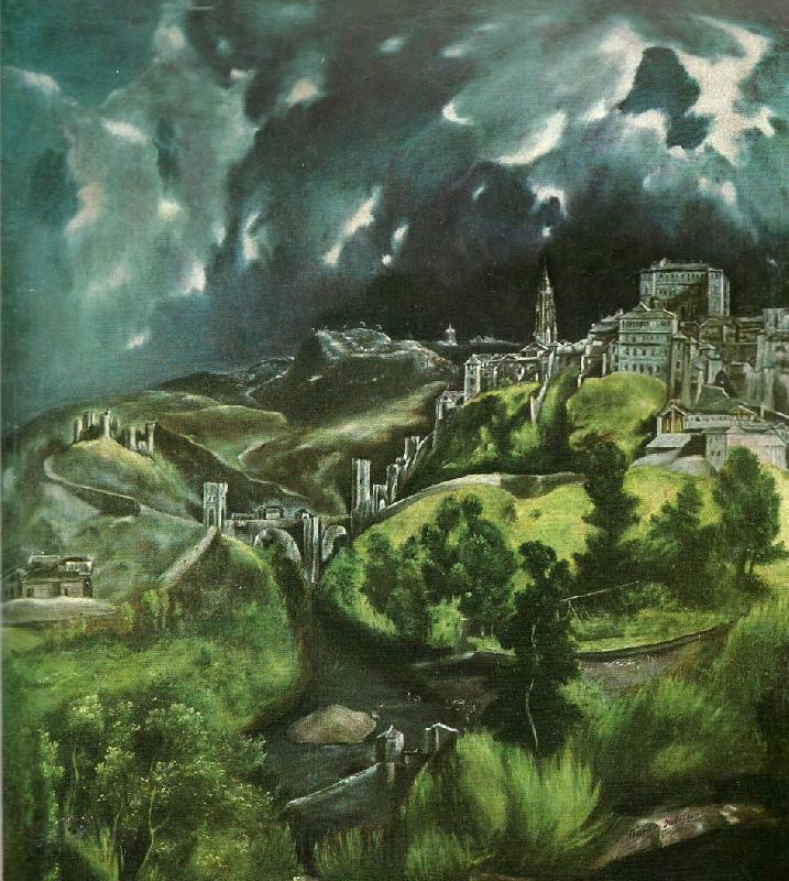 El Greco toledo Norge oil painting art